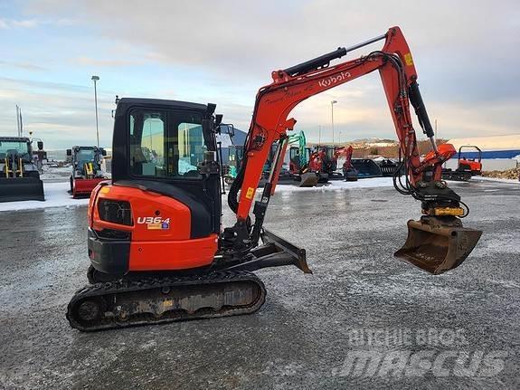Kubota U36-4 Mini rýpadla < 7t