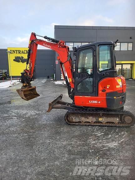 Kubota U36-4 Mini rýpadla < 7t