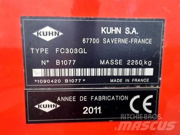 Kuhn FC303GL Stroje na sklizeň pícnin-příslušenství