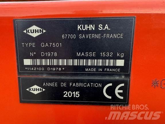 Kuhn GA7501 Řádkovače