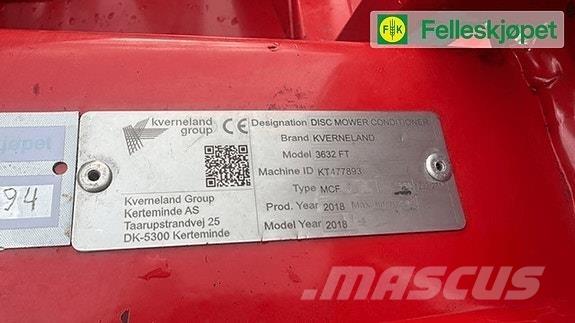 Kverneland 3632FT Stroje na sklizeň pícnin-příslušenství