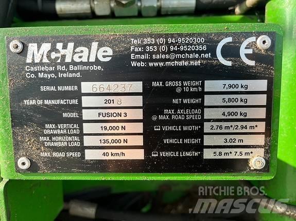 McHale FUSION 3 Lis na válcové balíky