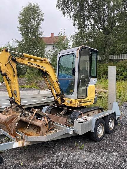 New Holland E18SR Mini rýpadla < 7t