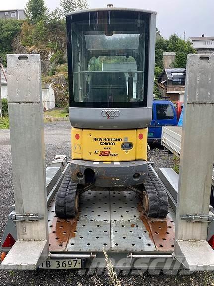 New Holland E18SR Mini rýpadla < 7t