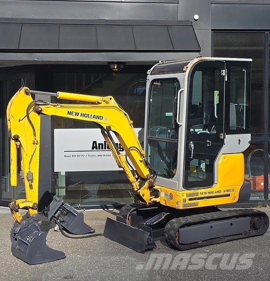 New Holland E18SR Mini rýpadla < 7t