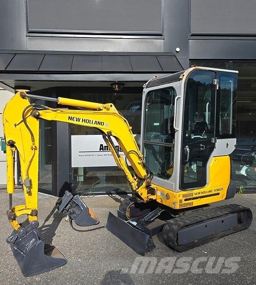 New Holland E18SR Mini rýpadla < 7t
