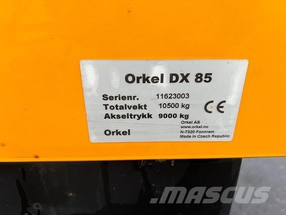 Orkel DX85 Přívěsy pro různé účely