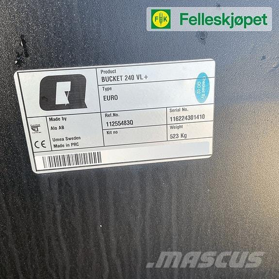 Quicke 240VL+ Další silniční a sněhové stroje