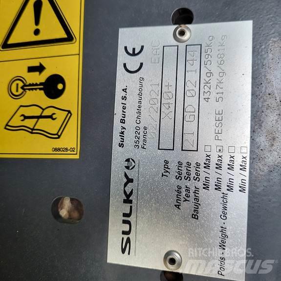 Sulky X40+ Econov Rozmetadla chlévské mrvy