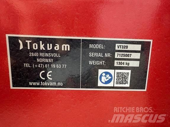 Tokvam VT 320 Sněžné pluhy, přední sněhové radlice