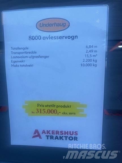 Underhaug 8000 Přívěsy pro různé účely