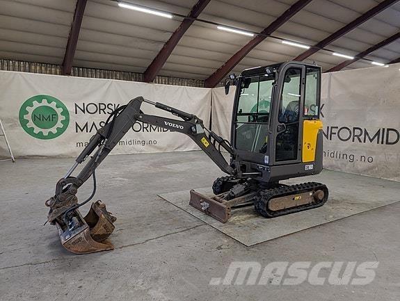 Volvo ECR18D Mini rýpadla < 7t