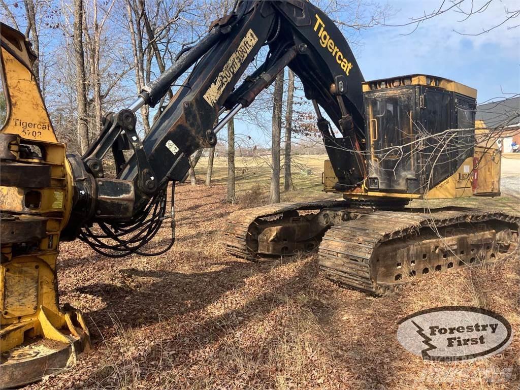 Tigercat 860C Kácecí harvestory
