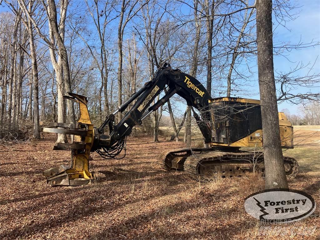 Tigercat 860C Kácecí harvestory