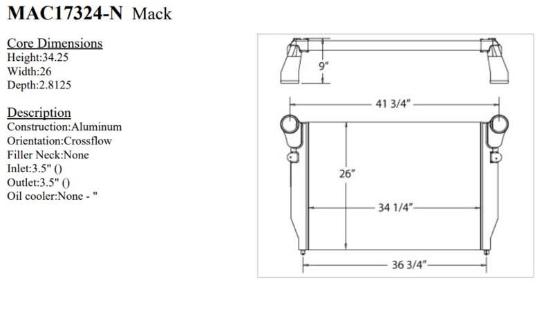 Mack CXN Doprava – ostatní