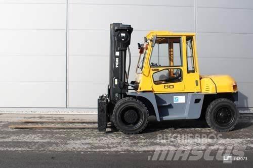 TCM FD 80-9 Dieselové vozíky