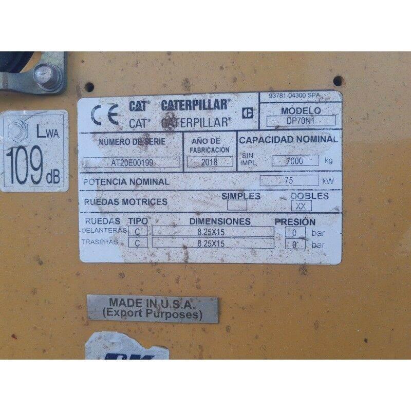 CAT DP70N1 Dieselové vozíky