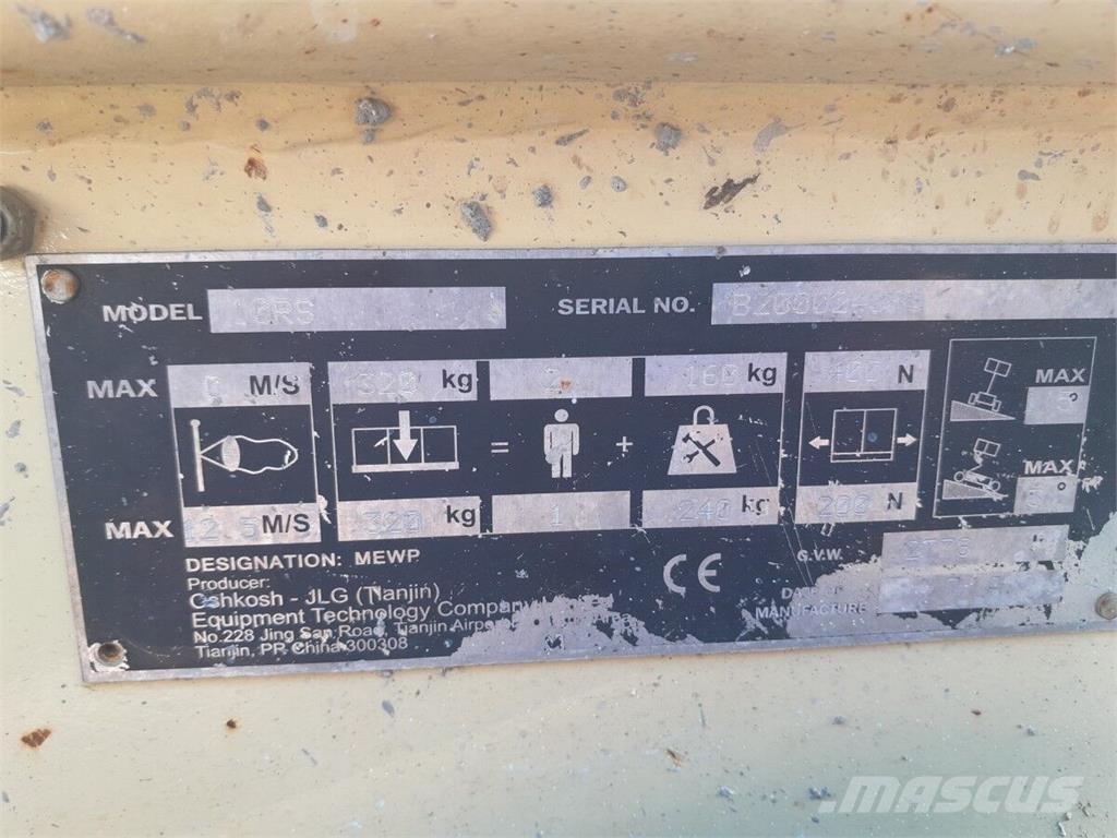 JLG 10RS Nůžková zvedací plošina