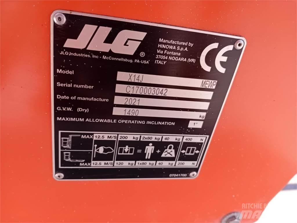 JLG X14J Kloubové plošiny
