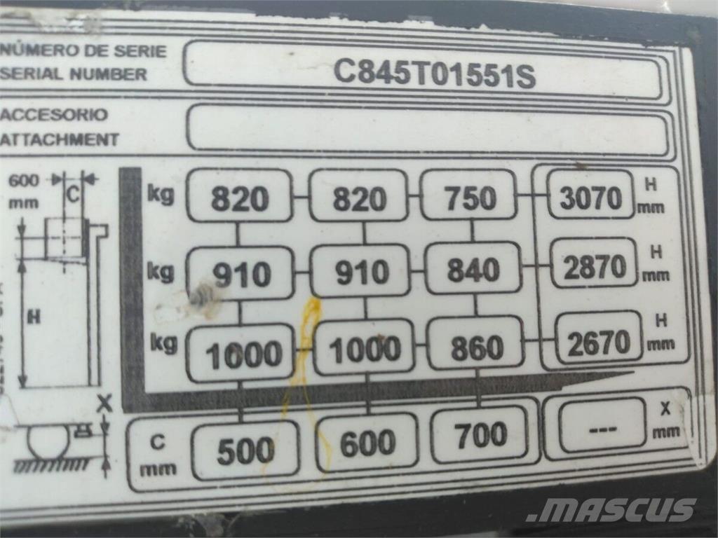 Yale MS10E Manipulace s materiálem – ostatní