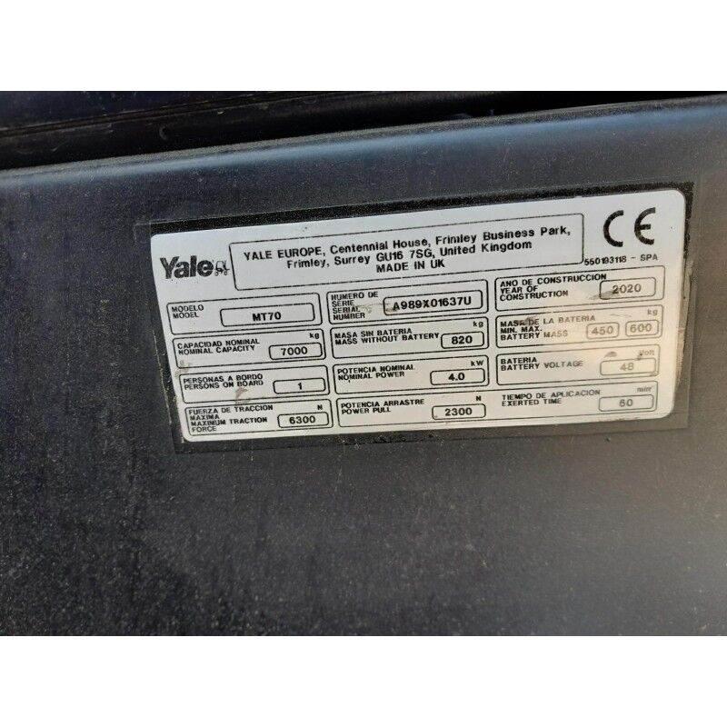 Yale MT70 Vlečné vozíky