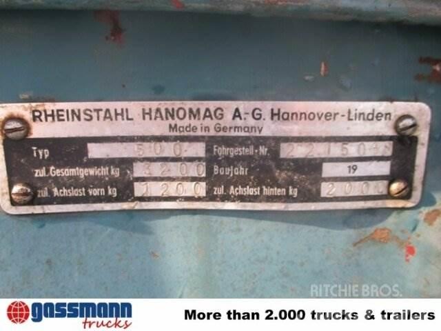 Hanomag Granit 500 Stavebnictví - ostatní