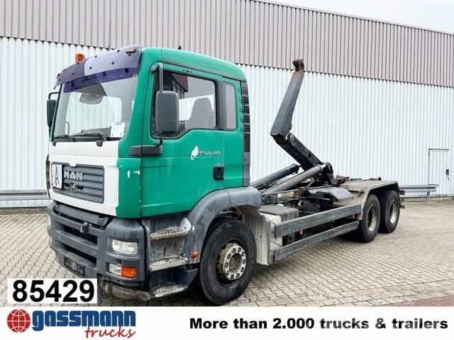 MAN TGA 26.463 6x4 BB Hákový nosič kontejnerů