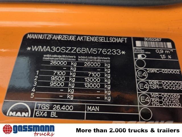 MAN TGS 26.400 6X4 BL Nákladní vozidlo bez nástavby