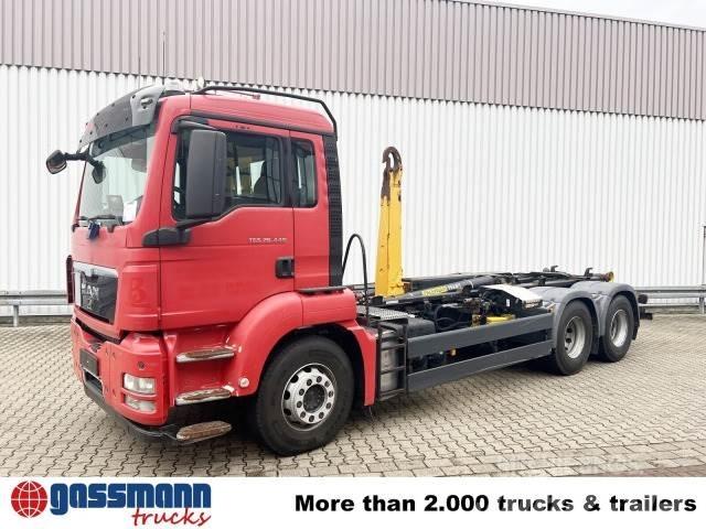 MAN TGS 26.440 6X4 BL Hákový nosič kontejnerů