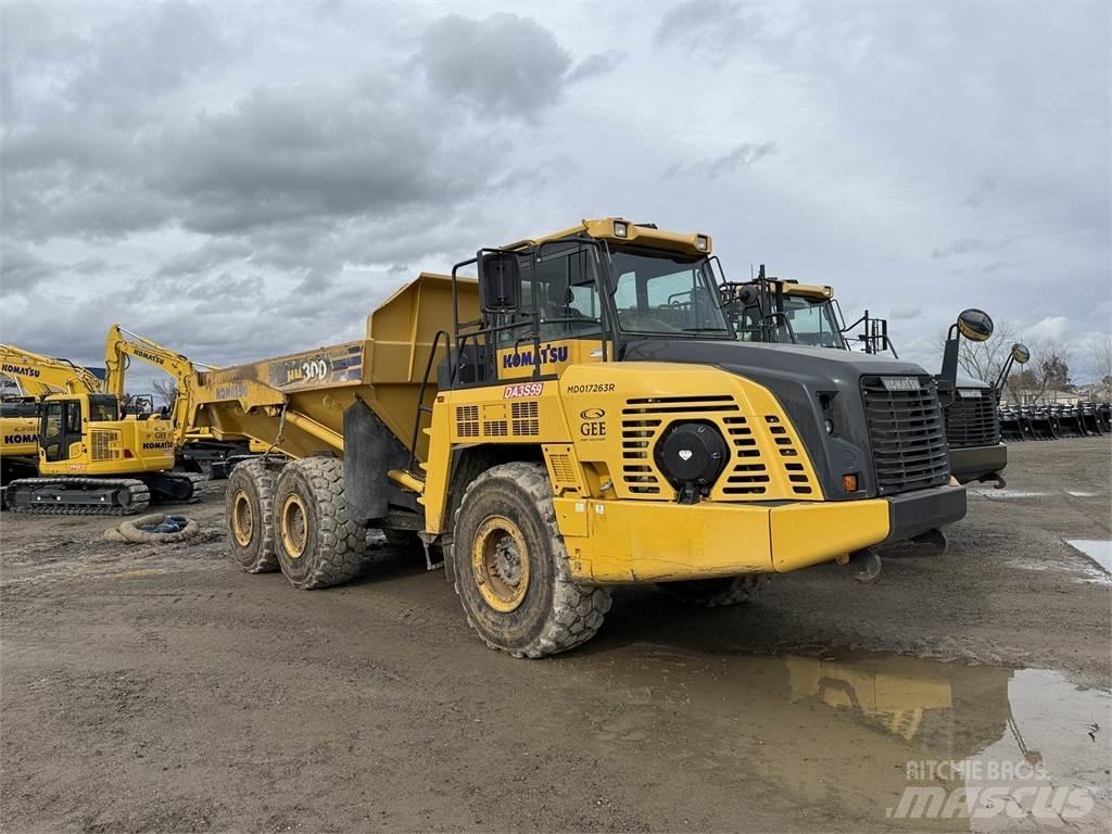 Komatsu HM300-5 Kloubové dempry