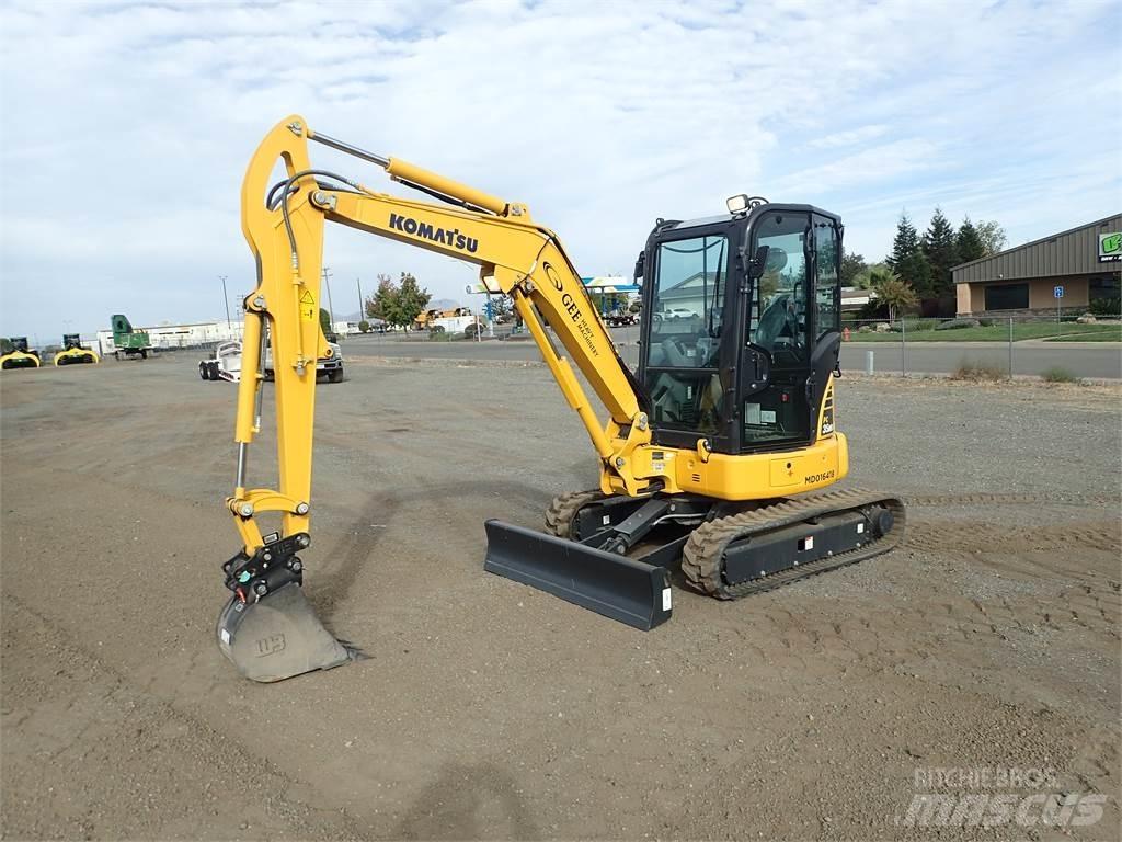 Komatsu PC35MR-5 +1 Pásová rýpadla