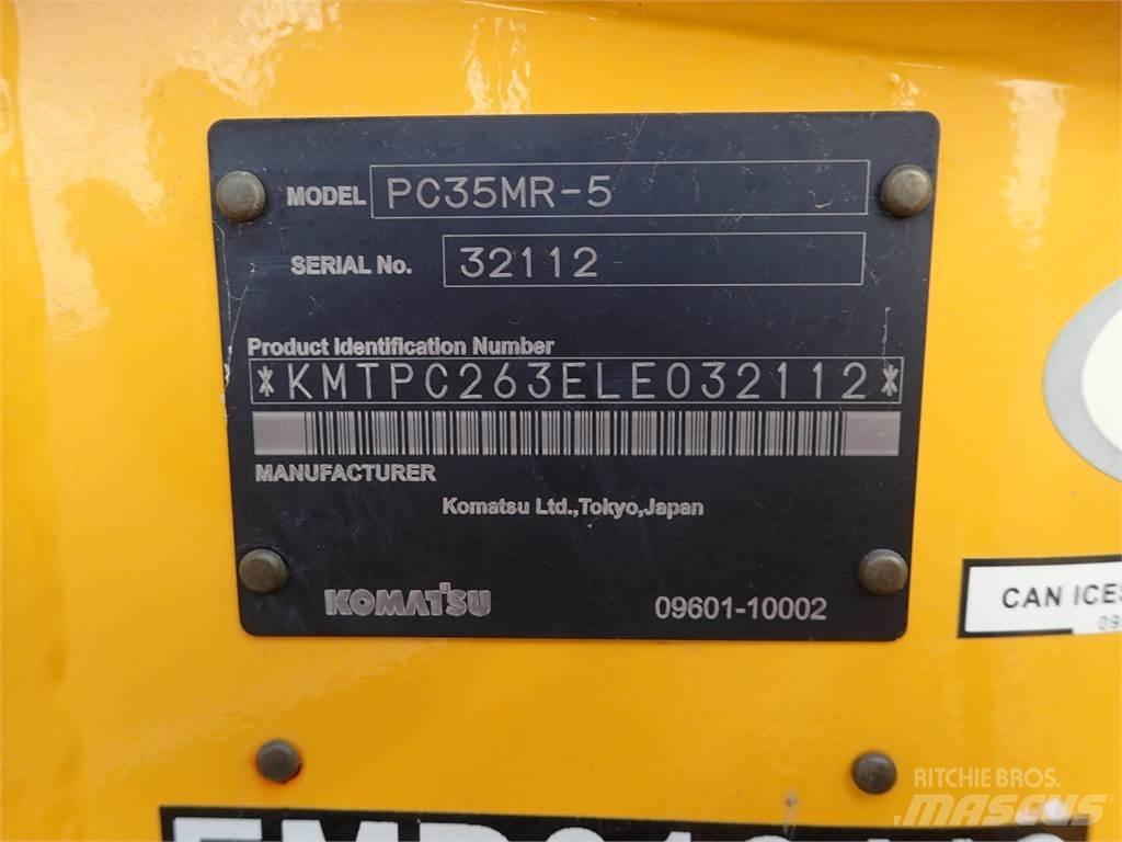 Komatsu PC35MR-5 +1 Pásová rýpadla