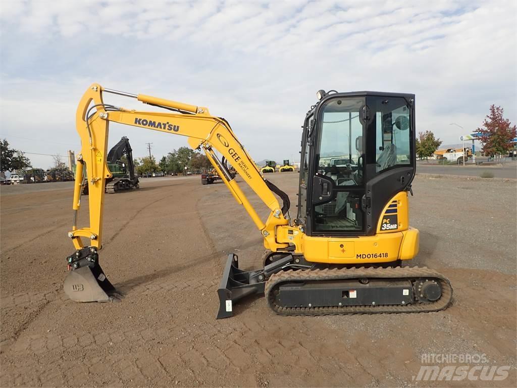 Komatsu PC35MR-5 +1 Pásová rýpadla