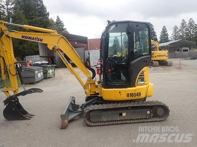 Komatsu PC35MR-5 +1 Pásová rýpadla