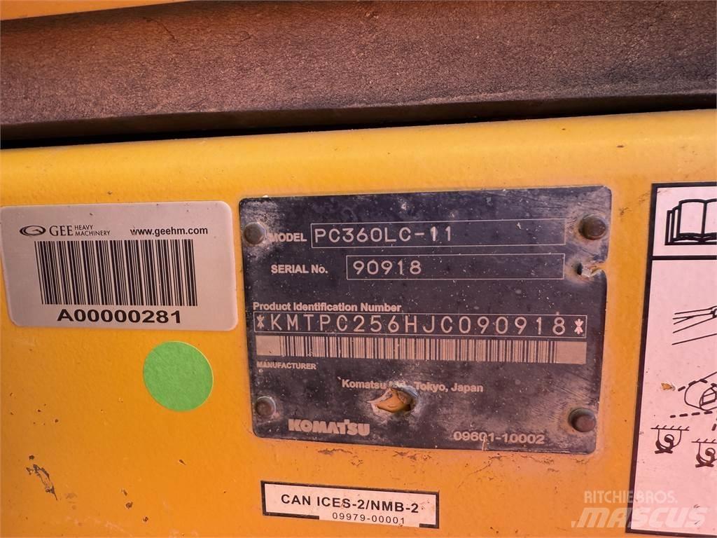 Komatsu PC360LC-11 +1 Pásová rýpadla