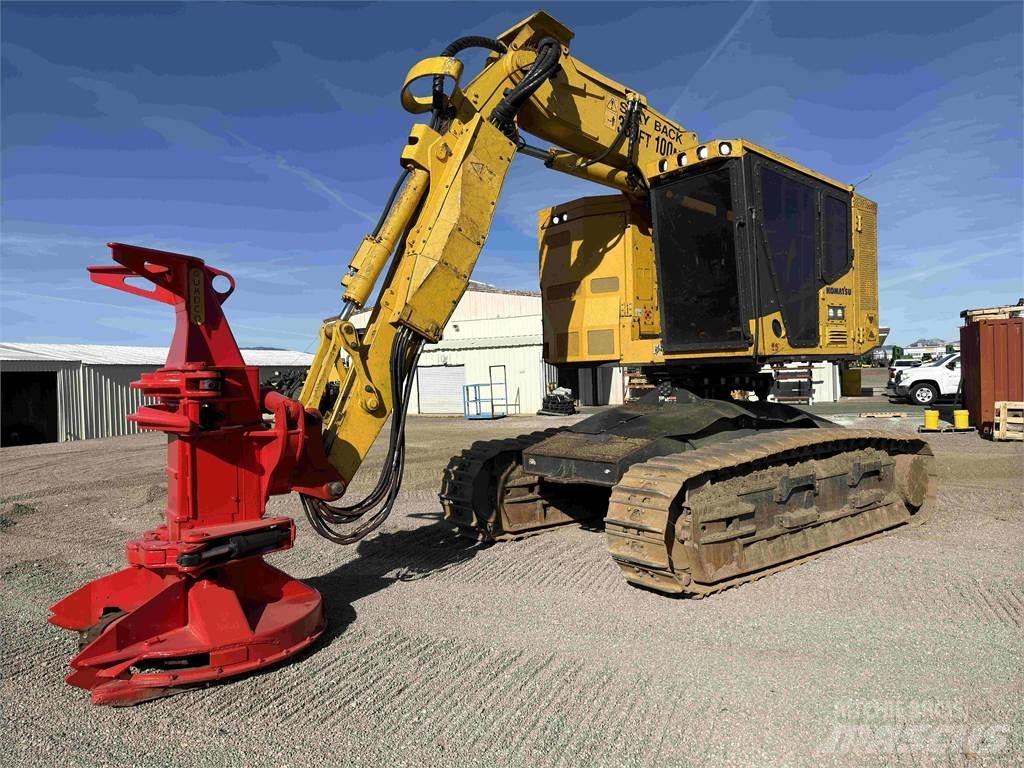 Komatsu XT445L-5 Kácecí harvestory