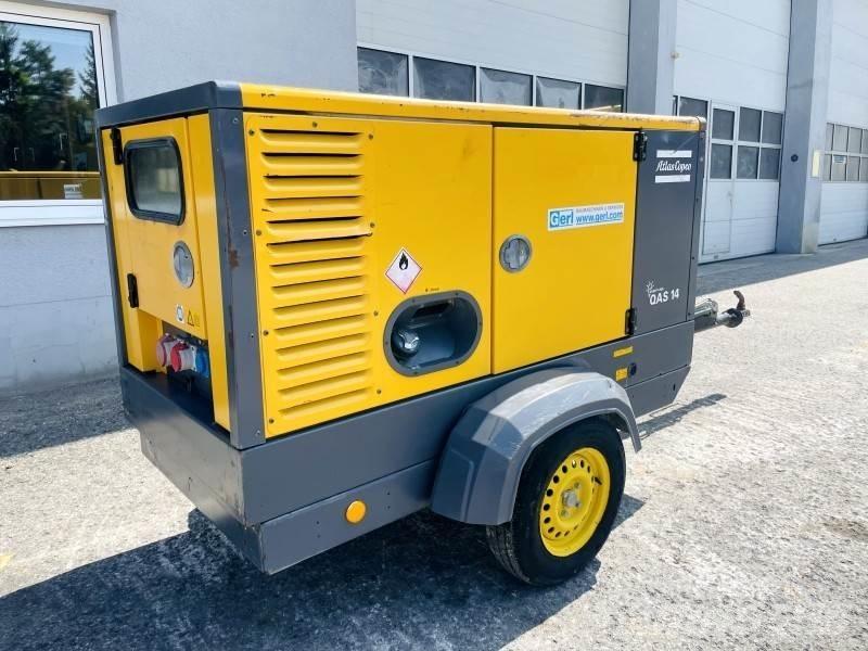 Atlas Copco QAS14 PDS Naftové generátory