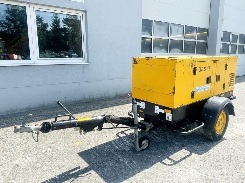 Atlas Copco QAS18YDS Naftové generátory