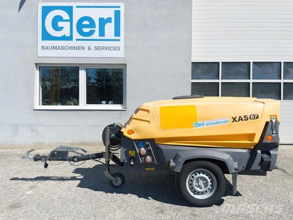 Atlas Copco XAS67 Kompresory