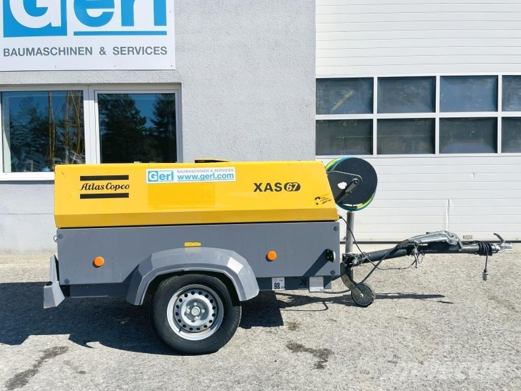 Atlas Copco XAS67 DDG Kompresory