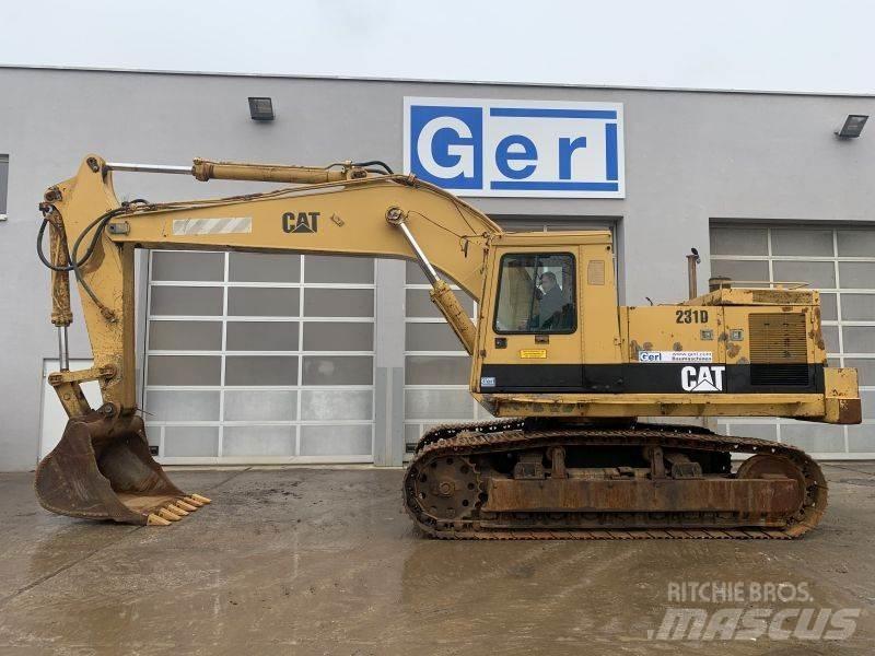 CAT 231 D Pásová rýpadla