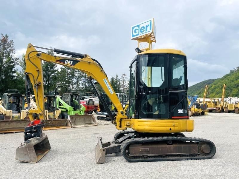 CAT 303CR Mini rýpadla < 7t