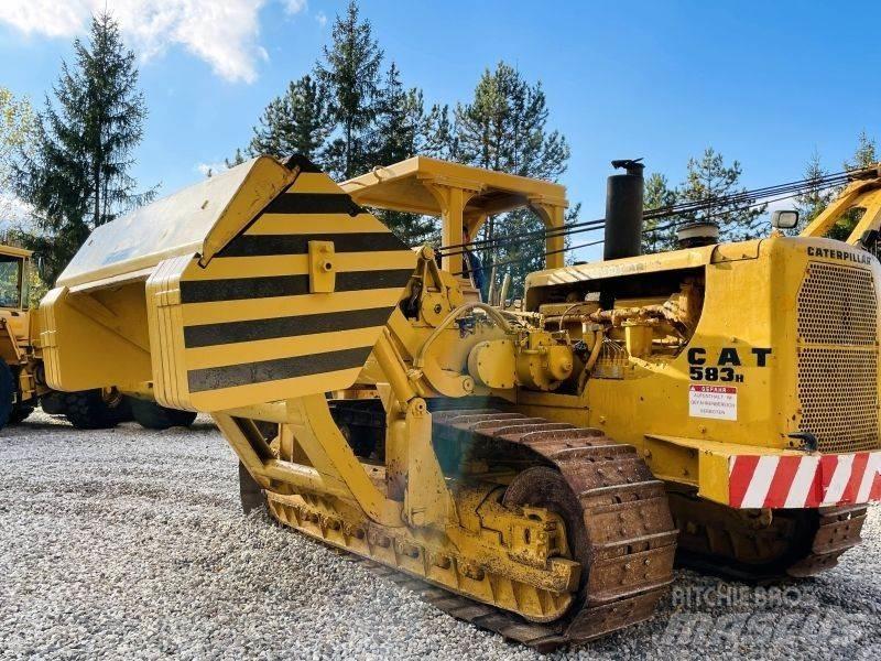 CAT 583H Pokladače potrubí