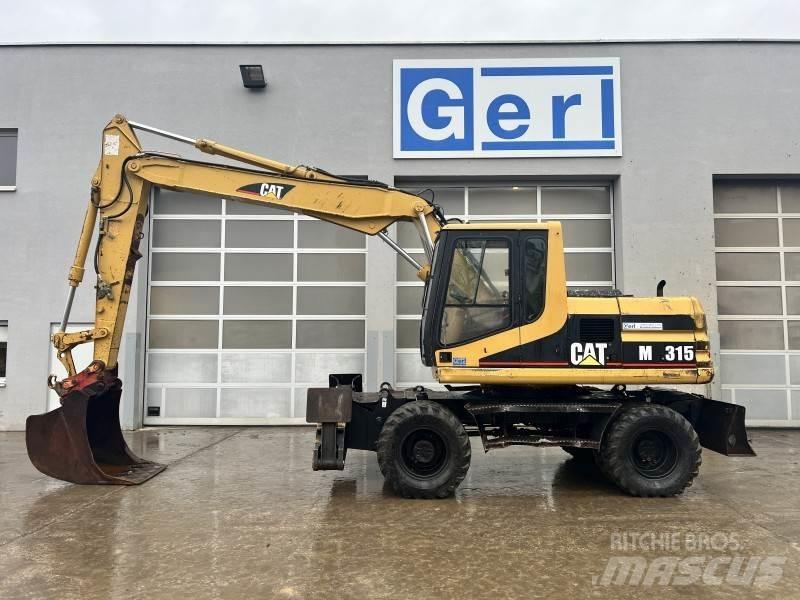 CAT M 315 Kolová rýpadla