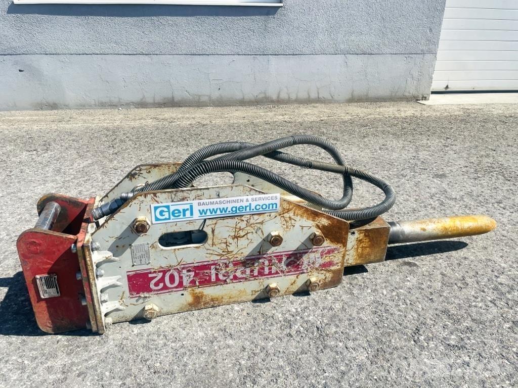  Huppi 402 Hydraulická beranidla na zatloukání pilotů