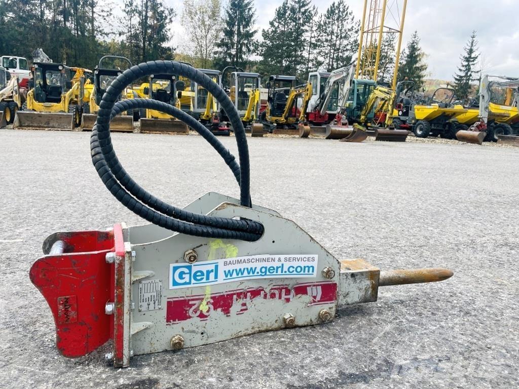  Huppi 92 Hydraulická beranidla na zatloukání pilotů