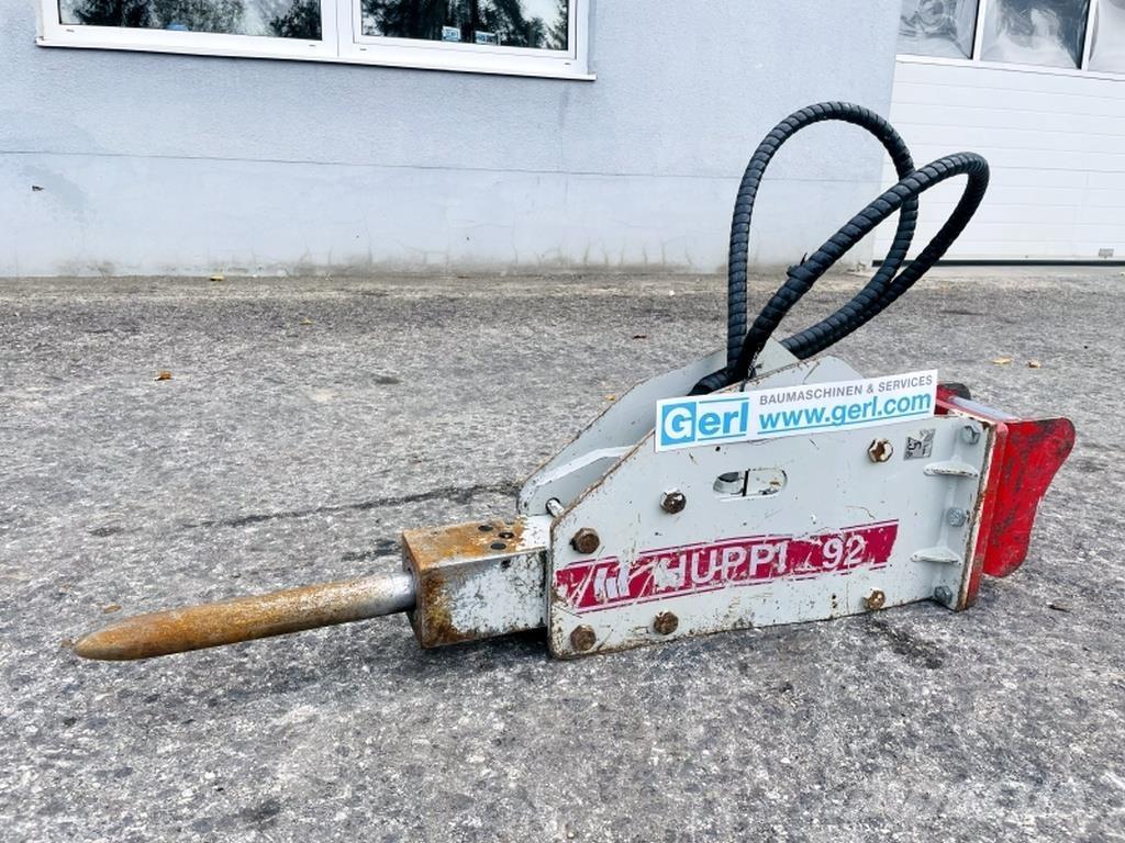  Huppi 92 Hydraulická beranidla na zatloukání pilotů