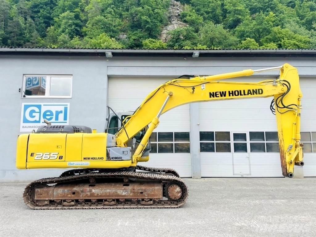 Kobelco - New Holland E265B Pásová rýpadla
