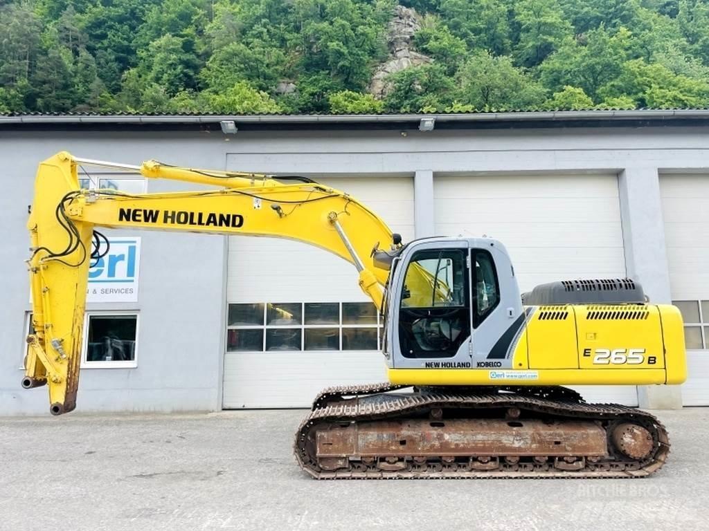 Kobelco - New Holland E265B Pásová rýpadla