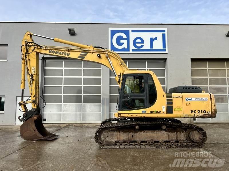 Komatsu PC 210-6K Pásová rýpadla